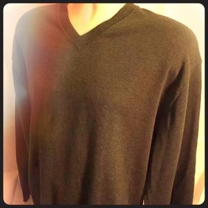 Orvis men’s elbow patch green sweater size XL